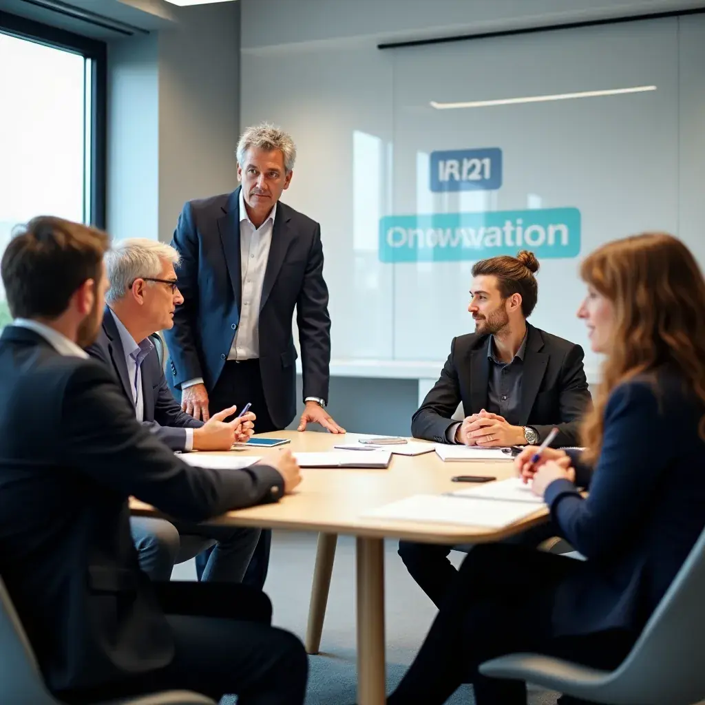 Symbolische Darstellung von Wachstum und Erfolg in einem Unternehmenskontext.