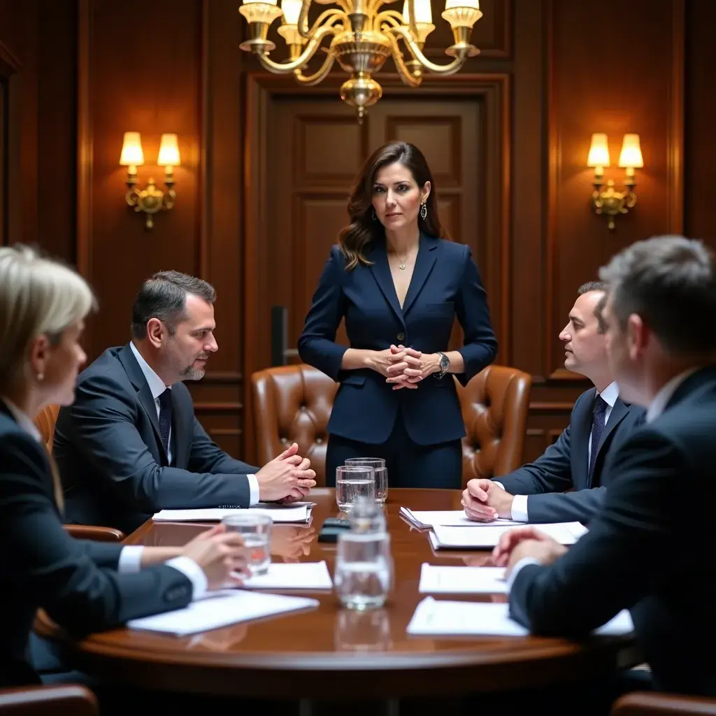 Berater, der eine telefonische Beratung mit einem potenziellen Klienten durchführt.